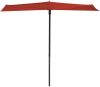 Madison parasols Vrijhangende zweefparasol Sunwave 270cm(brick red ) online kopen