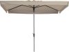 Madison parasol Delos Luxe rechthoek 300x200 cm ecru online kopen