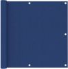 VidaXL Balkonscherm 90x400 cm oxford stof blauw online kopen