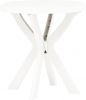 VIDAXL Bistrotafel &#xD8, 70 cm kunststof wit online kopen