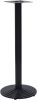 VIDAXL Bistrotafelpoot &#xD8, 43x107 cm gietijzer zwart online kopen