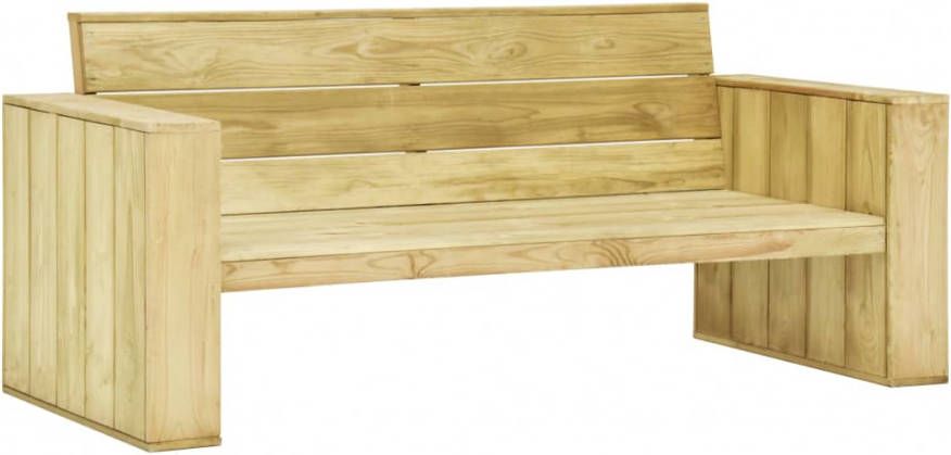 VIDAXL Tuinbank 179 cm ge&#xEF, mpregneerd grenenhout online kopen