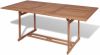 VidaXL Eettafel Voor Buiten Rechthoekig 180x90x75 Cm Teakhout online kopen