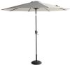 Hartman Parasol 'Sunline' 270cm, kleur Lichtgrijs online kopen