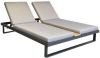 SenS-Line Sens line Bali Double Lounge With Middle Tuintafel Grijs online kopen