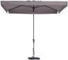 Madison parasol Delos Luxe rechthoek 300x200 cm taupe online kopen