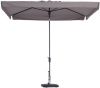 Madison parasol Delos Luxe rechthoek 300x200 cm taupe online kopen