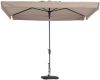 Madison parasol Delos Luxe rechthoek 300x200 cm ecru online kopen