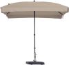 Madison Parasol Patmos Luxe rechthoekig 210x140 cm ecru online kopen