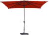 Madison Stokparasol Syros 280 X 280 Cm Brick Red online kopen