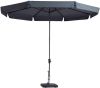 Madison Parasol Syros Luxe Grijs Ø350 Cm online kopen