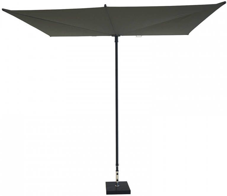 Madison parasols Vrijhangende zweefparasol Sunwave Square 250x125(Grey ) online kopen