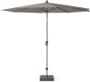 Platinum Riva premium parasol 300 cm rond havanna met kniksysteem online kopen
